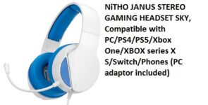 NiTHO JANUS STEREO GAMING HEADSET SKY