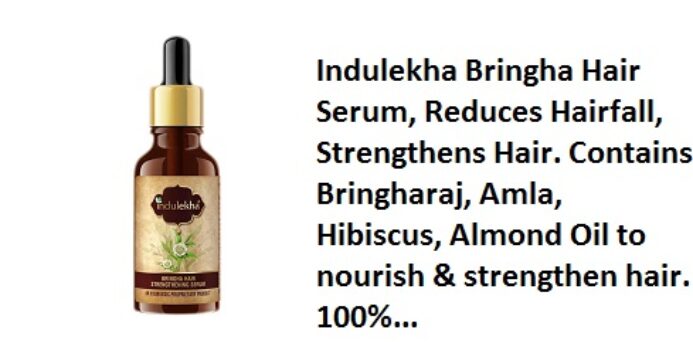 Indulekha Bringha Hair Serum, Reduces Hairfall