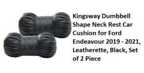 Kingsway Dumbbell Shape Neck Rest Car Cushion