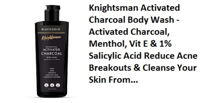 Knightsman Activated Charcoal Body Wash