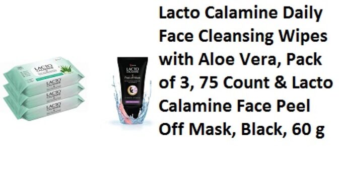 Lacto Calamine Daily Face Cleansing Wipes