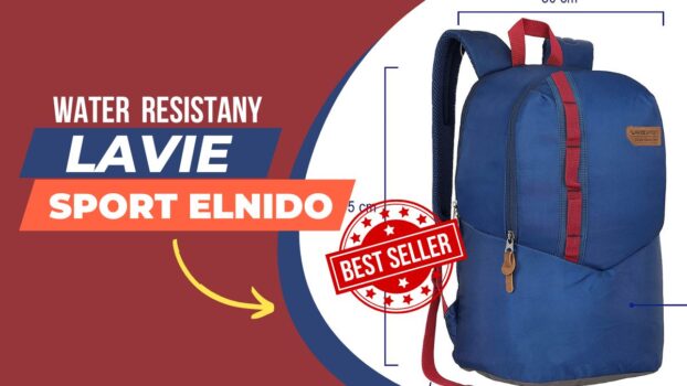 Lavie Sport Elnido 24L Polyester Casual Backpack