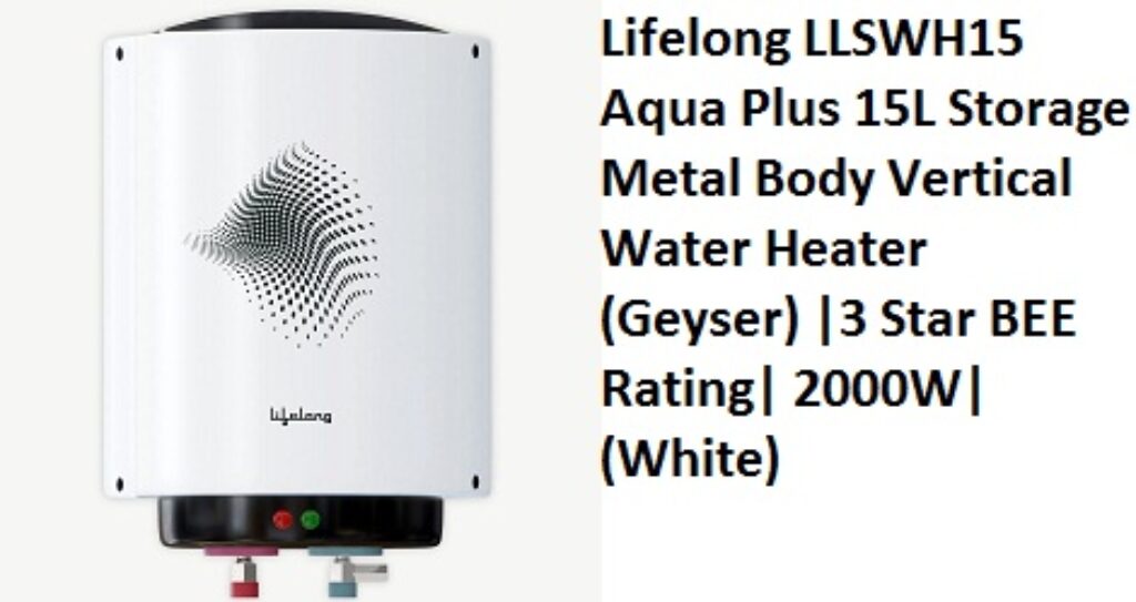 Lifelong LLSWH15 Aqua Plus 15L Storage Metal Body