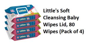 Little's Soft Cleansing Baby Wipes Lid