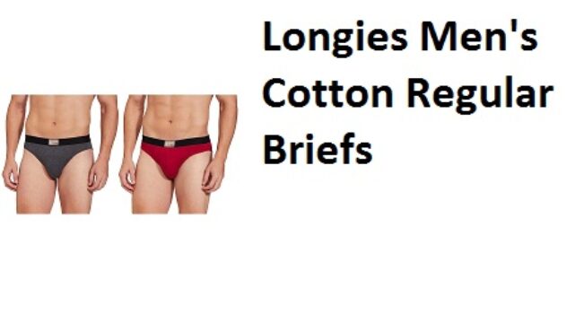 Longies Men's Cotton Regular Briefs