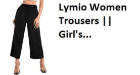 Lymio Women Trousers || Girl's Trousers