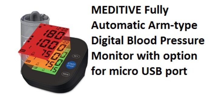 MEDITIVE Fully Automatic Arm-type Digital Blood Pressure