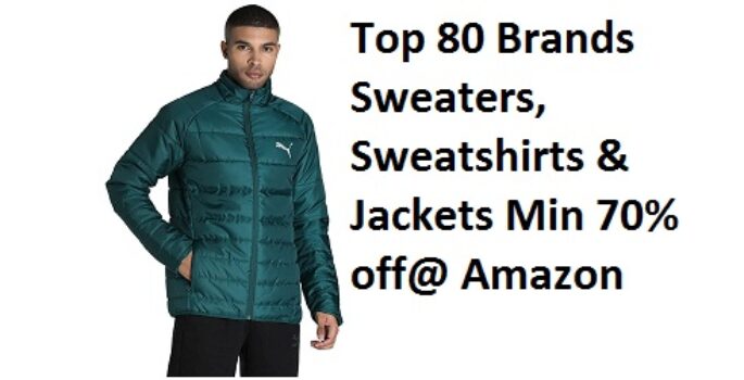 Top 80 Brands Sweaters, Sweatshirts & Jackets