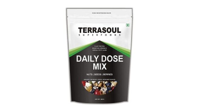 Terrasoul Superfoods Daily Dose Mix, Mixed Nuts, Seeds, Berries
