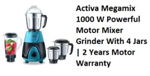 Activa Megamix 1000 W Powerful Motor