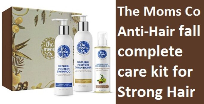 The Moms Co Anti Hair Fall Kit: Complete Care for Stronger Hair - 48% Off on Amazon
