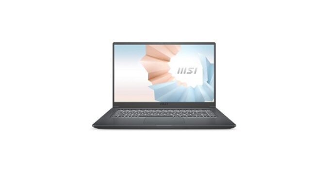 MSI Modern 15 Intel 10th Gen. i5-10210U 15.6 inches FHD Business Laptop
