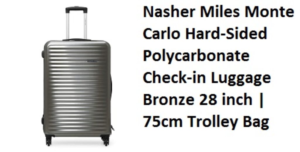 Nasher Miles Monte Carlo Hard-Sided Polycarbonate