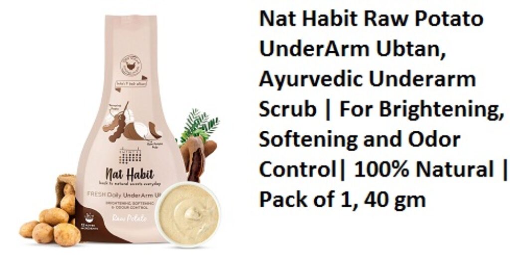 Nat Habit Raw Potato UnderArm Ubtan