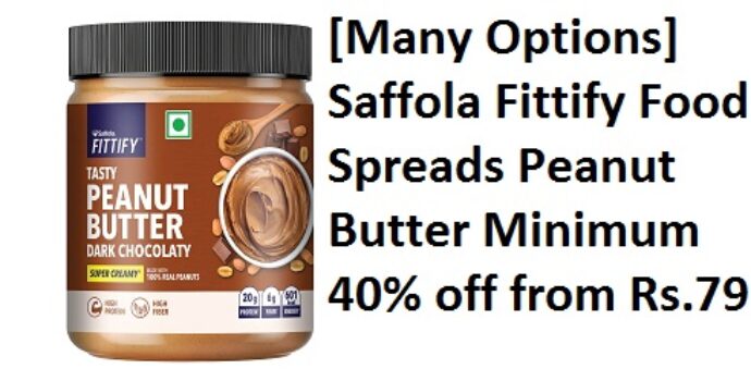 Saffola Fittify Food Spreads Peanut Butter