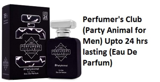 Perfumer's Club (Party Animal for Men) Upto 24 hrs lasting (Eau De Parfum)
