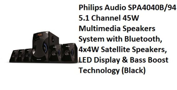 Philips Audio SPA4040B/94 5.1 Channel 45W