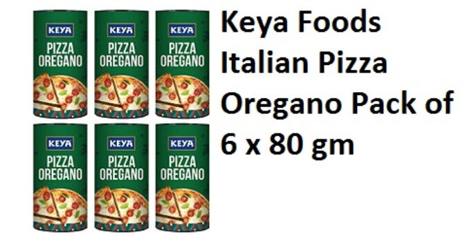 Keya Foods Italian Pizza Oregano Pack of 6 x 80 gm