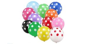 Smart Picks Birthday Party Multi-Color Polka