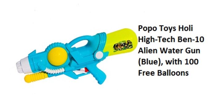 Popo Toys Holi High-Tech Ben-10 Alien Water Gun
