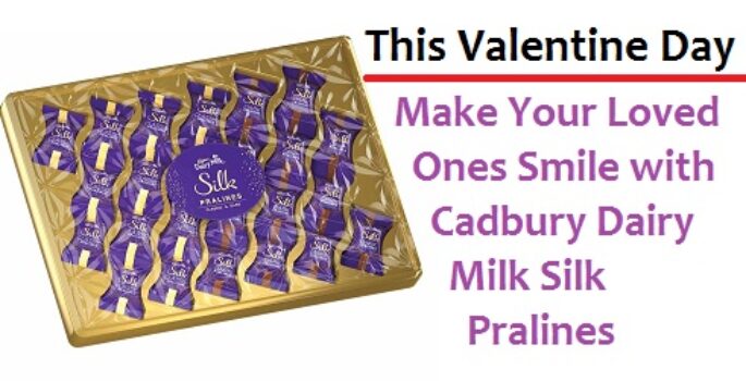 Cadbury Dairy Milk Silk Pralines Transparent Gift Box, 264g