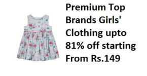 Premium Top Brands Girls' Clothing