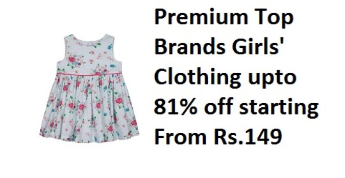 Premium Top Brands Girls' Clothing