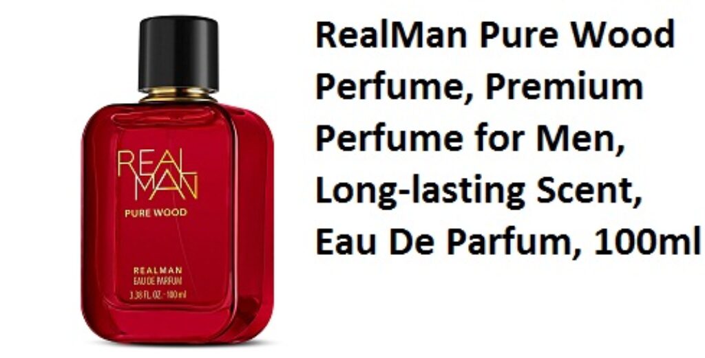 RealMan Pure Wood Perfume, Premium Perfume for Men