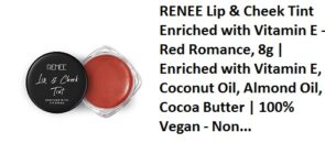 RENEE Lip & Cheek Tint Enriched with Vitamin E - Red Romance