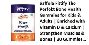 Saffola Fittify The Perfekt Bone Health Gummies for Kids & Adults