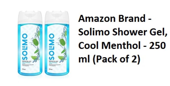 Amazon Brand - Solimo Shower Gel,