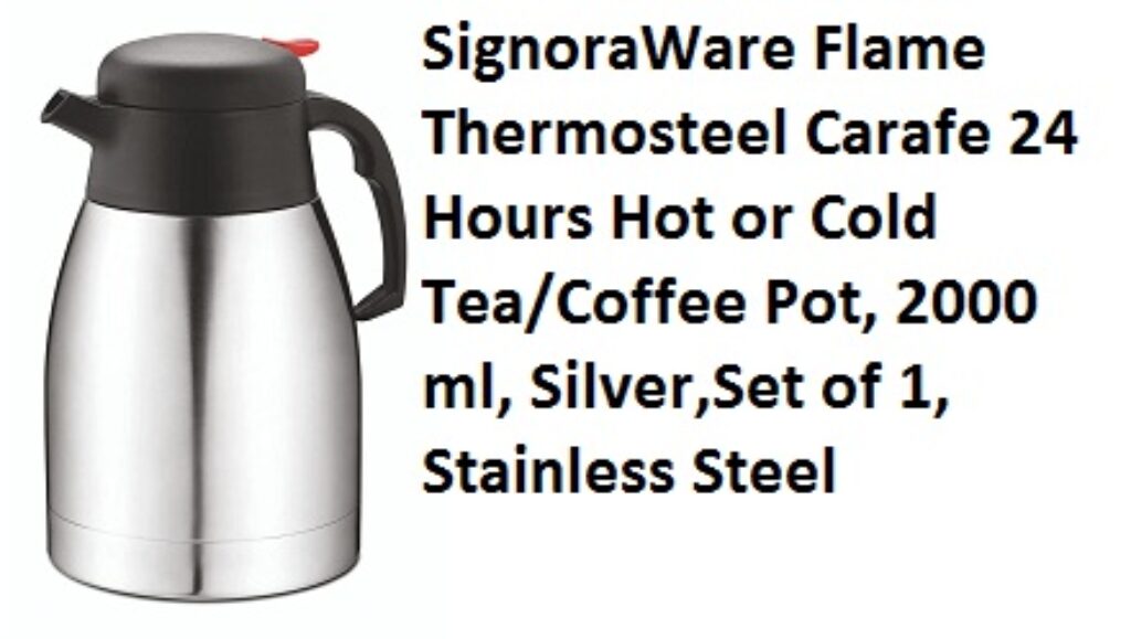 SignoraWare Flame Thermosteel Carafe