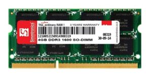 Simmtronics 4GB DDR3 Laptop RAM 1600 MHz (PC 12800) with 3 Year Warranty