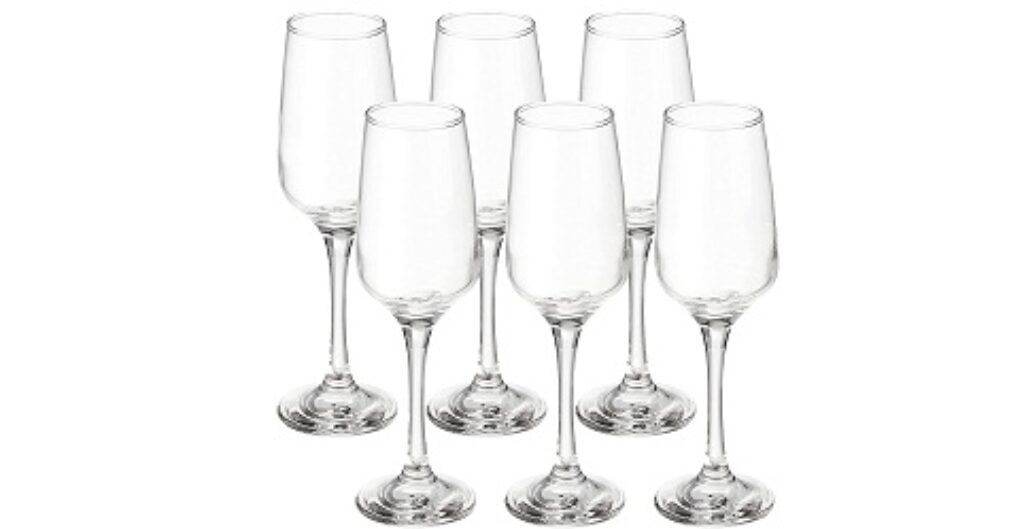 Solimo Champagne Glass Set