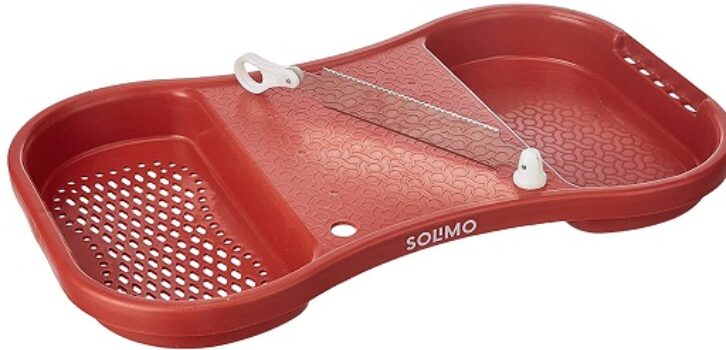 Amazon Brand - Solimo Plastic Cut & Wash Vegetable Cutter