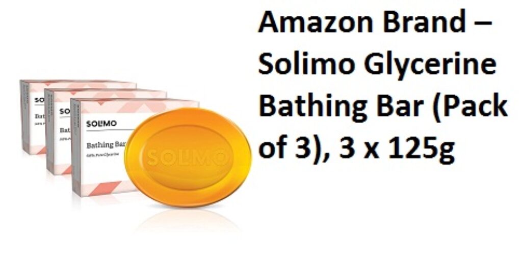 Solimo Glycerine Bathing Bar