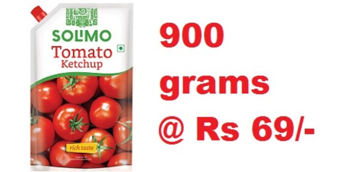 Amazon Brand - Solimo Tomato Ketchup, 950 g