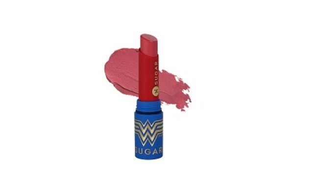 SUGAR Cosmetics X Wonder Woman Everlasting Matte Lipstick