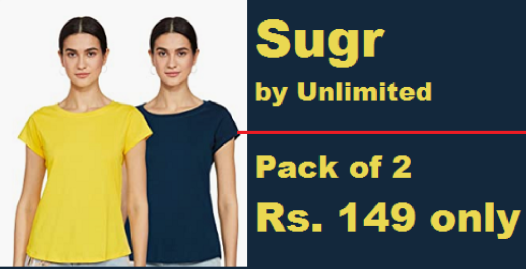 Sugr by Unlimited Women T-Shirt