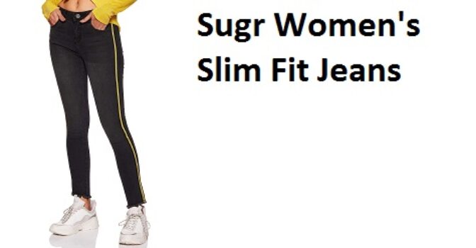 Sugr Women's Slim Fit Jeans