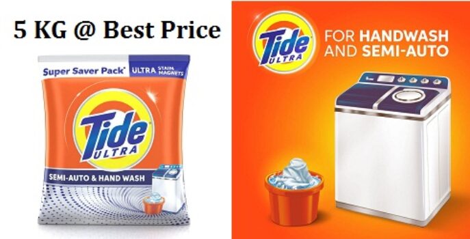 Tide Ultra 5 Kg Semi-Auto Washing Machine and Hand Wash