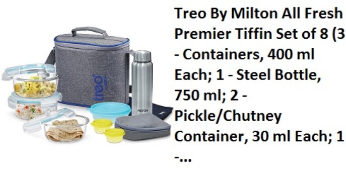 Treo By Milton All Fresh Premier Tiffin Set of 8