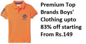 Premium Top Brands Boys' Clothing