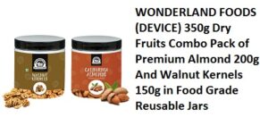 WONDERLAND FOODS (DEVICE) 350g Dry Fruits Combo