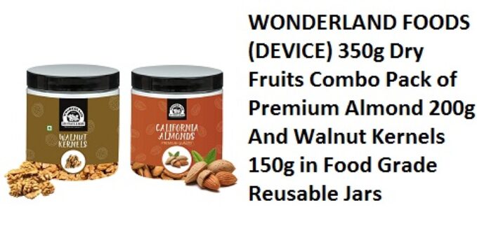 WONDERLAND FOODS (DEVICE) 350g Dry Fruits Combo