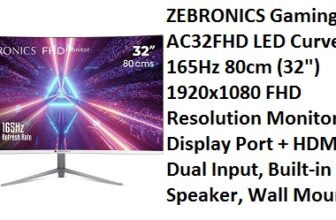 ZEBRONICS Gaming AC32FHD LED Curved