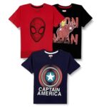 Marvel By Kidsville Boys' T-Shirt (Pack of 3)