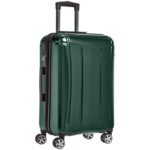 AmazonBasics Oxford Expandable Spinner Luggage Suitcase