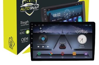AUTO SNAP 9 Inch HD 1280 Android Double Din Stereo Player