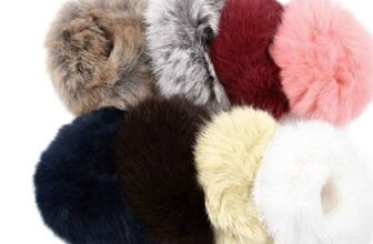Bhajanlal Greenery Products Fluffy Soft Fur Elastic Multicolour